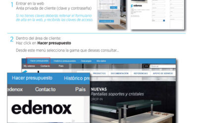 Realiza presupuesto edenox Online de forma rápida