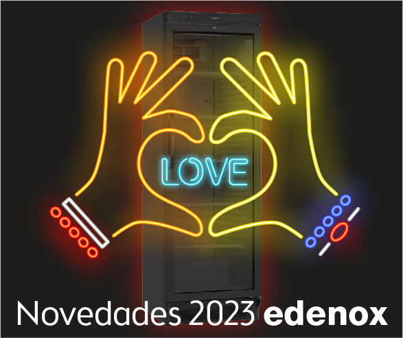 NOVEDADES EDENOX 2024 | armario refrigerado APE-451- BLACK