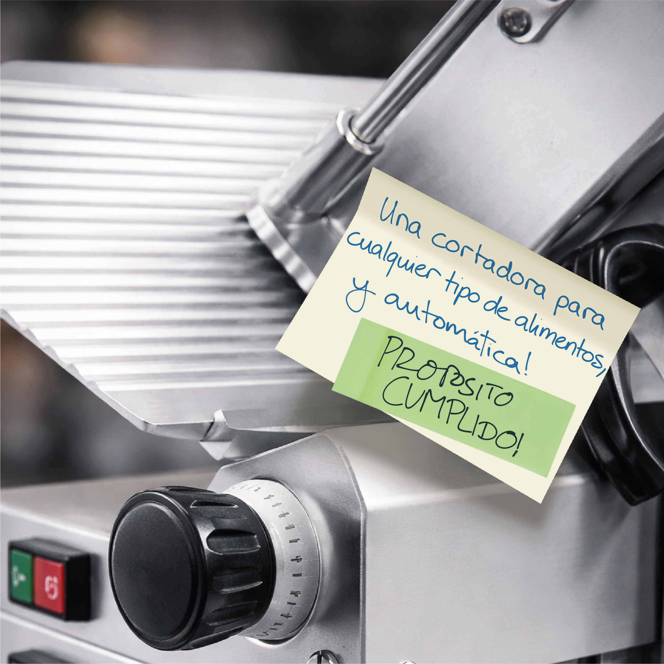 Campaña Novedades_edenox_Cortadora de fiambre fuentes de agua para hosteleria